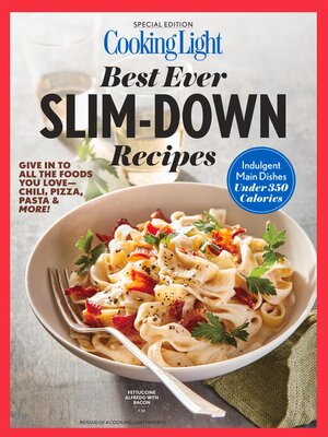 cover image of Cooking Light Best Ever Slim Down Recipes